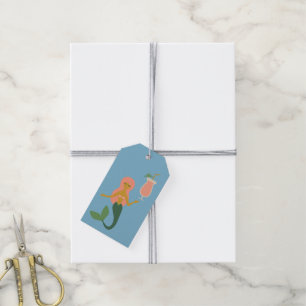 Mermaids + Mai Tais Geschenkanhänger