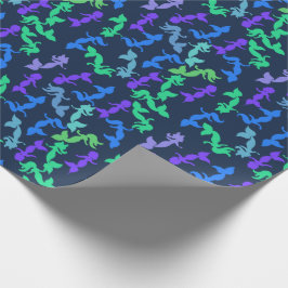 Mermaids Muster Geschenkpapier