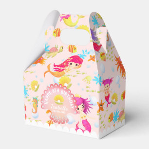 Mermaids Peach Pink Zent Geschenkschachtel