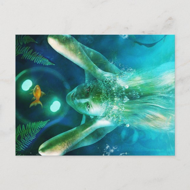 Mermaids Postcard Postkarte (Vorderseite)