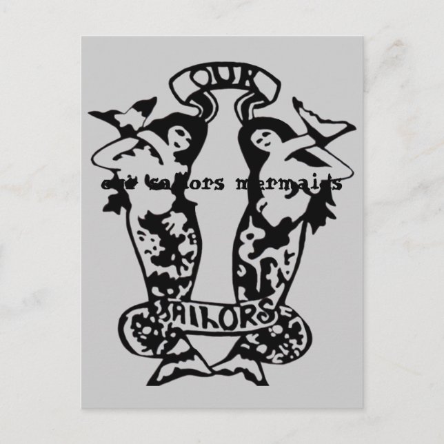Mermaids Postkarte (Vorderseite)