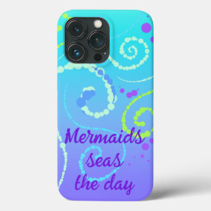 Mermaids Seas the Day Case-Mate iPhone Hülle