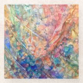 Mermaid's Shadow: Ocean Depths Glasuntersetzer