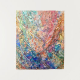 Mermaid's Shadow: Ocean Depths Wandteppich