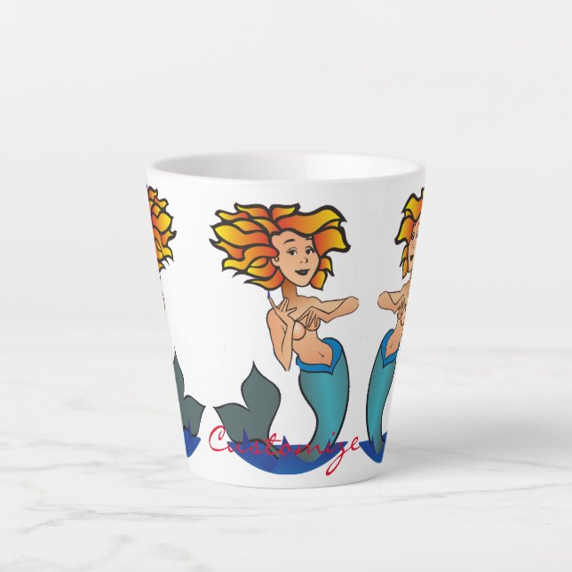 Mermaids Thunder_Cove Milchtasse (Vorderseite)