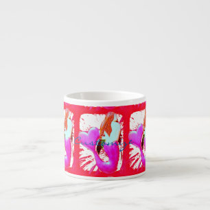 Mermaids Thunder_Cove-Rotkopfmagen Espressotasse