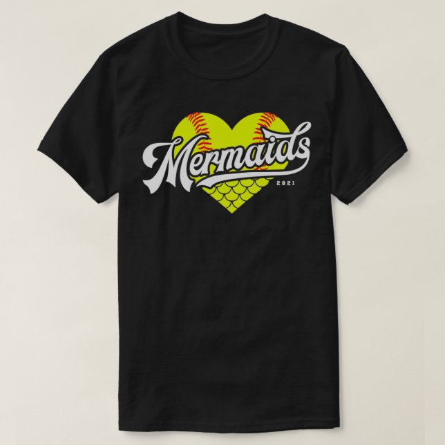 Mermaids Youth Softball BVRC 2021 T-Shirt (Design vorne)