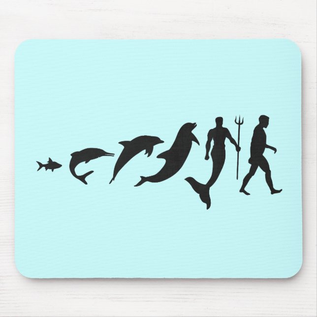 Merman-Evolution Mousepad (Vorne)