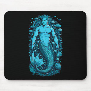 Merman Gay Cruise for Men Beaches Boats and Bros Mousepad