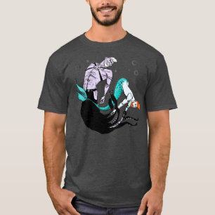 Merman Gayer Majestic Mer Beard Gay Ginger T-Shirt