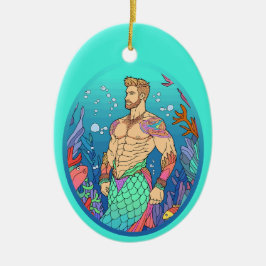 Merman Ornament - Merman Abs
