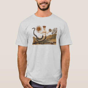 Merman Sun und Moon T-Shirt