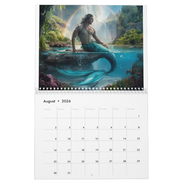 Mermen Kalender (Aug 2026)