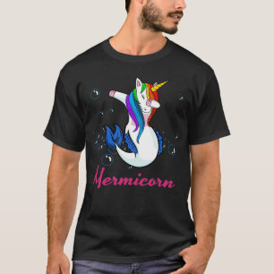 Mermicorn Unicorn für Frauen Mädchen Einzigartige  T-Shirt