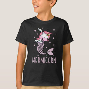 Mermicorn Unicorn Meerjungfrau Mythische Kreatur T-Shirt