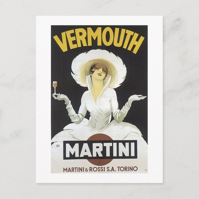 Mermouth Martini Postkarte (Vorderseite)