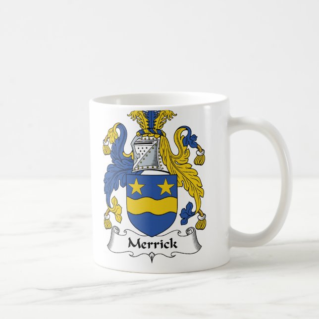 Merrick-Familienwappen Kaffeetasse (Rechts)