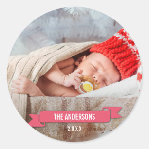 Merrier Christmas Holiday Foto Sticker