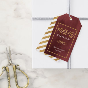 Merriest Imitate Gold Fossil Personalisierte Weihn Geschenkanhänger