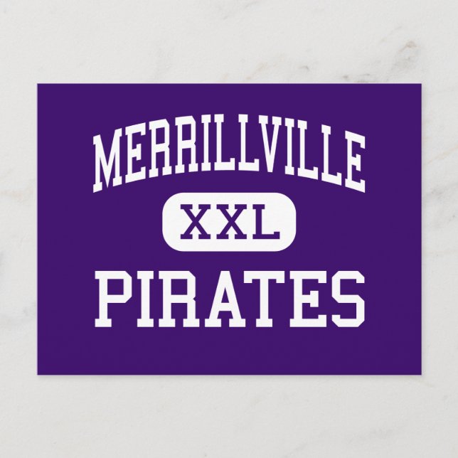 Merrillville - Pirates - High - Merrillville Postkarte (Vorderseite)