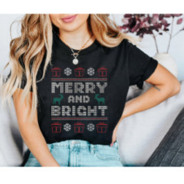 Merrry and Bright Ugly Christmas Shirt