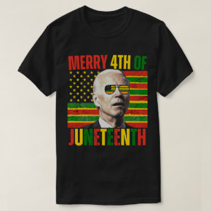 Merry 4. Juni verwirrte Biden T-Shirt