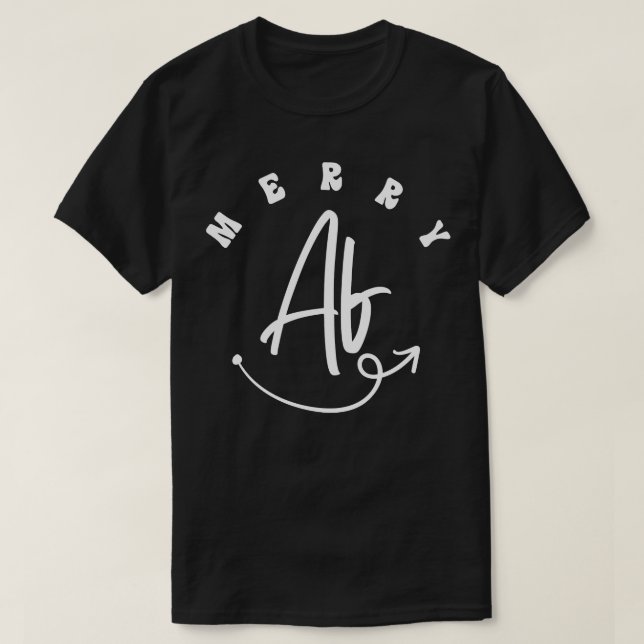 Merry AF 1 T-Shirt (Design vorne)