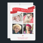 MERRY ALLES, WAS BANNER 4 Foto instagram Quadrate Feiertagskarte<br><div class="desc">von kat massard >>> kat@simplysweetPAPERIE.com << Send und extra besondere Nachricht mit Stil und Pizzazz in diesem Jahr... Personalisiert mit Ihren Details & Fotos werden sich meine modernen Urlaubsprodukte von den Grußfreuden abheben, die Ihre Freunde und Familie in dieser Saison erhalten werden, und ein besonderes Memento machen, das lange nach...</div>