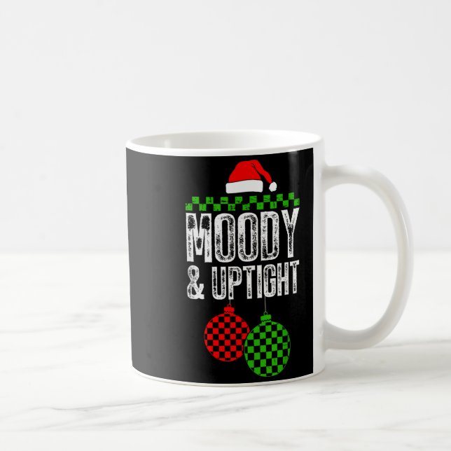Merry &amp; Bright Moody &amp; Uptight Matching Co Kaffeetasse (Rechts)