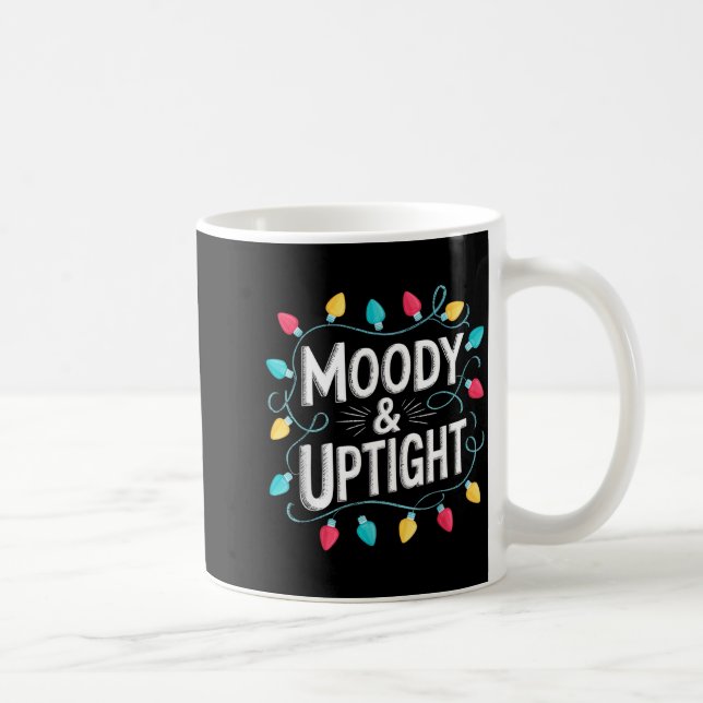 Merry &amp; Bright Moody &amp; Uptight Matching Co Kaffeetasse (Rechts)