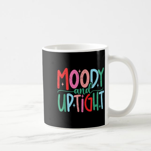 Merry &amp; Bright Moody &amp; Uptight Matching Co Kaffeetasse (Rechts)