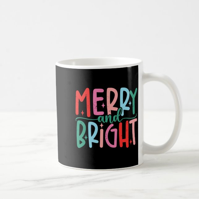 Merry &amp; Bright Moody &amp; Uptight Matching Co Kaffeetasse (Rechts)