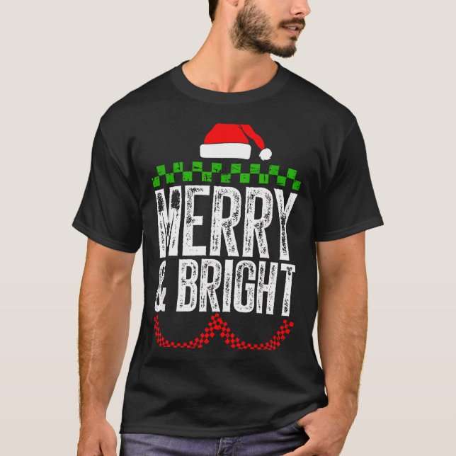 Merry &amp; Bright Moody &amp; Uptight Matching Co T-Shirt (Vorderseite)