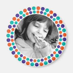 Merry and Bright 2010 Holiday Foto Magnet