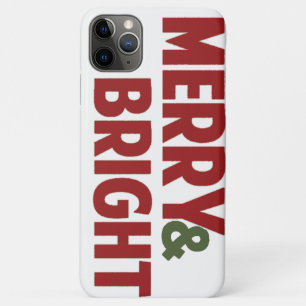 Merry and Bright Holiday Phone Case