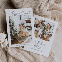 Merry and Bright Modernes Minimalistisches Foto