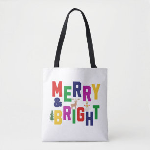 Merry and Bright Pine Tree Rentier Snowman
