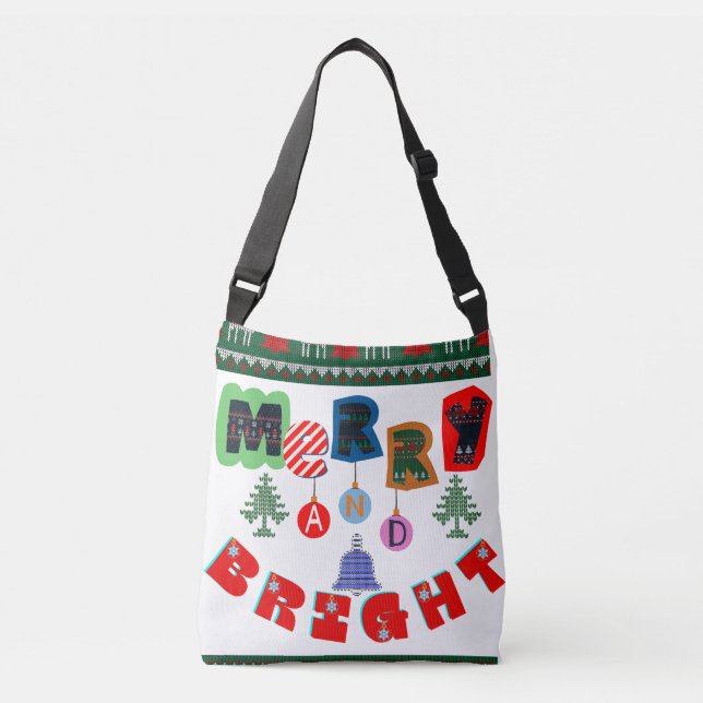 Merry and Bright Tasche (Vorderseite)