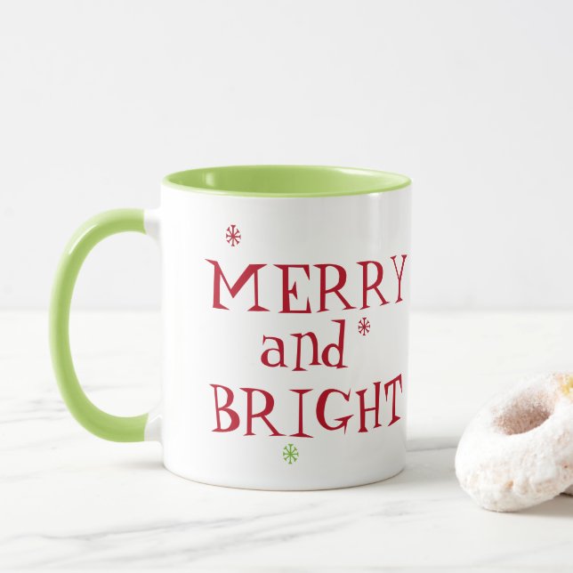 Merry and Bright Tasse (Mit Donut)