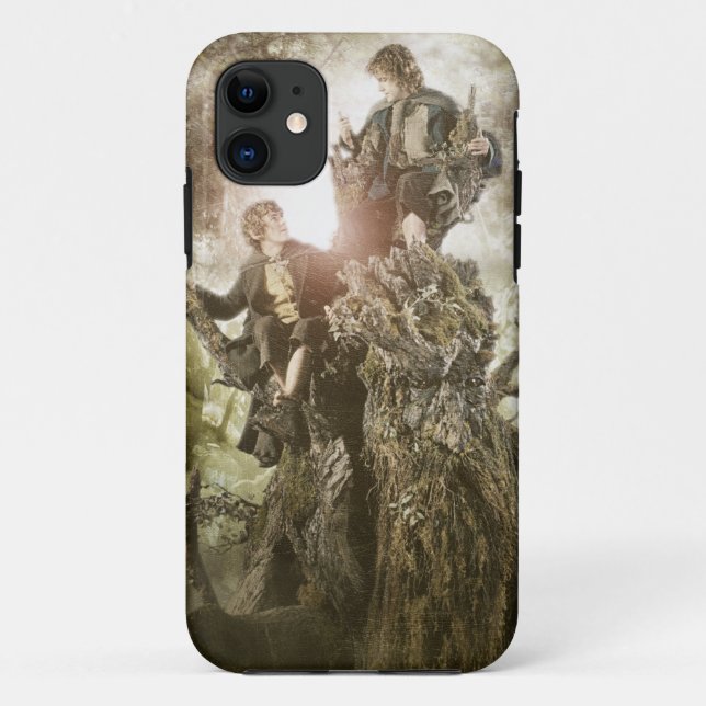 Merry and Peregrin on Treebeard Case-Mate iPhone Hülle (Rückseite)
