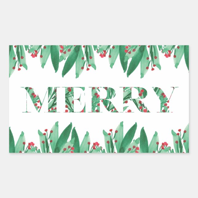 MERRY Aufkleber (Vorderseite)