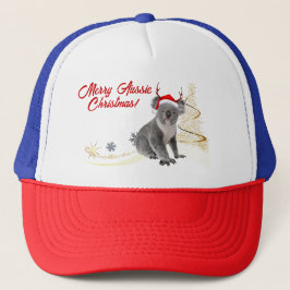 Merry Aussie Christmas Koala Bär Truckerkappe