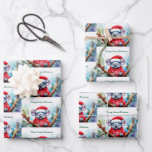 Merry Aussie Christmas Koala Geschenkpapier Set<br><div class="desc">Eine sehr frohe Aussie Weihnachten mit dieser niedlichen koala Diese furry koala ist ein gebürtiger Australier sie sind leicht erkennbar durch ihren stinkenden,  taillen Körper und großen Kopf mit runden,  flauschigen Ohren und große,  löffelförmige Nase.</div>