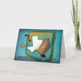 Merry Austin Texas! (1) Dankeskarte