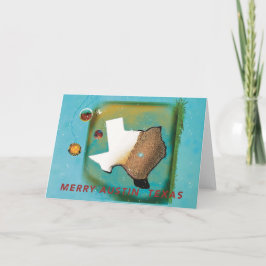 Merry Austin Texas! Feiertagskarte