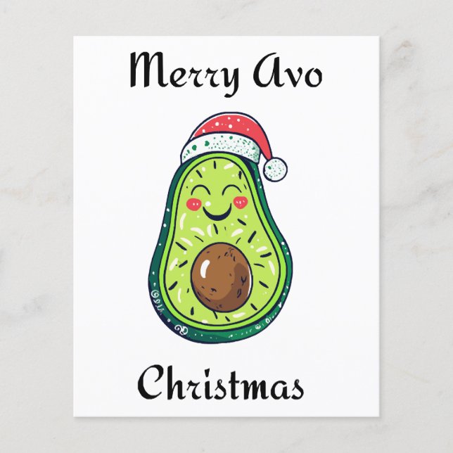 Merry Avo Christmas (Vorderseite)