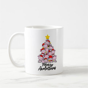 Merry Axolotlmas Axolotl Weihnachtsbaum Merry Chri Kaffeetasse