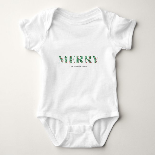 MERRY BABY STRAMPLER (Vorderseite)