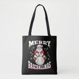 Merry Baseballmas Funny Christmas Baseball Santa