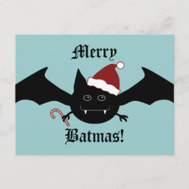 Merry Batmas albern Gothic Fledermaus Weihnachten